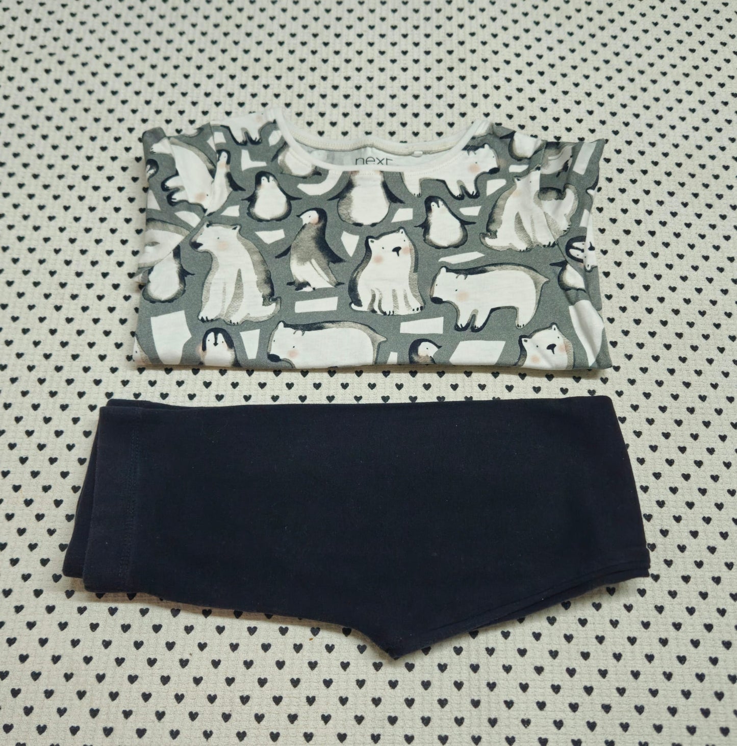 Kids | Mädchen | Unisex | 2-tlg. Set: Langarmshirt und Leggings (Next), Gr. 110