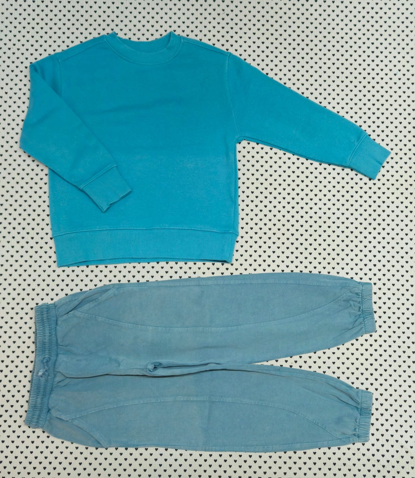 Kids | Junge | Unisex | 2-tlg. Set: Pullover und Trainerhose (Zara), Gr. 116