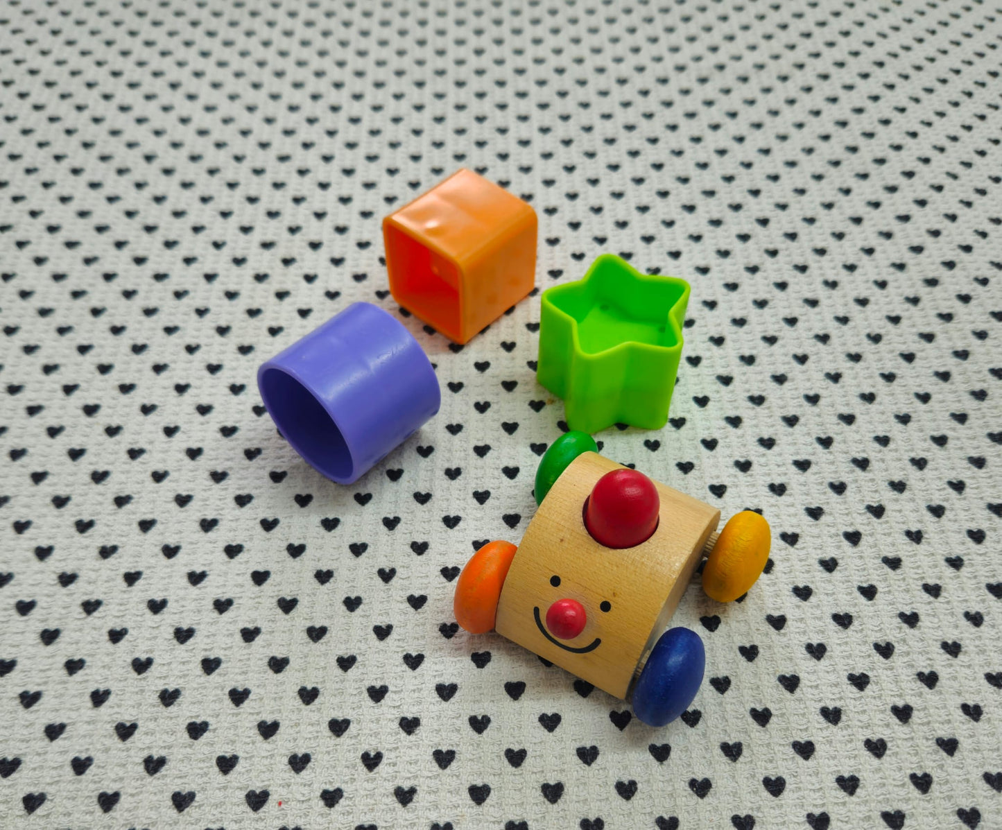 Spielsachen | Holz-Auto mit Hupe von Selecta