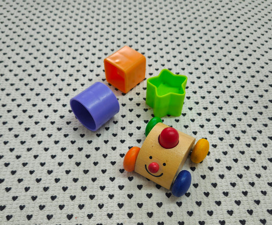 Spielsachen | Holz-Auto mit Hupe von Selecta