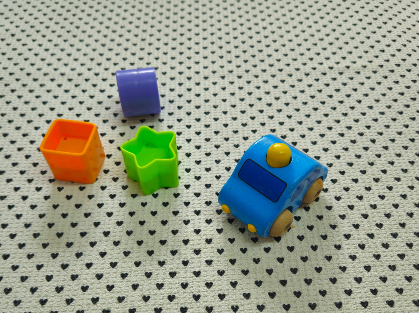 Spielsachen | Holz-Auto mit Hupe