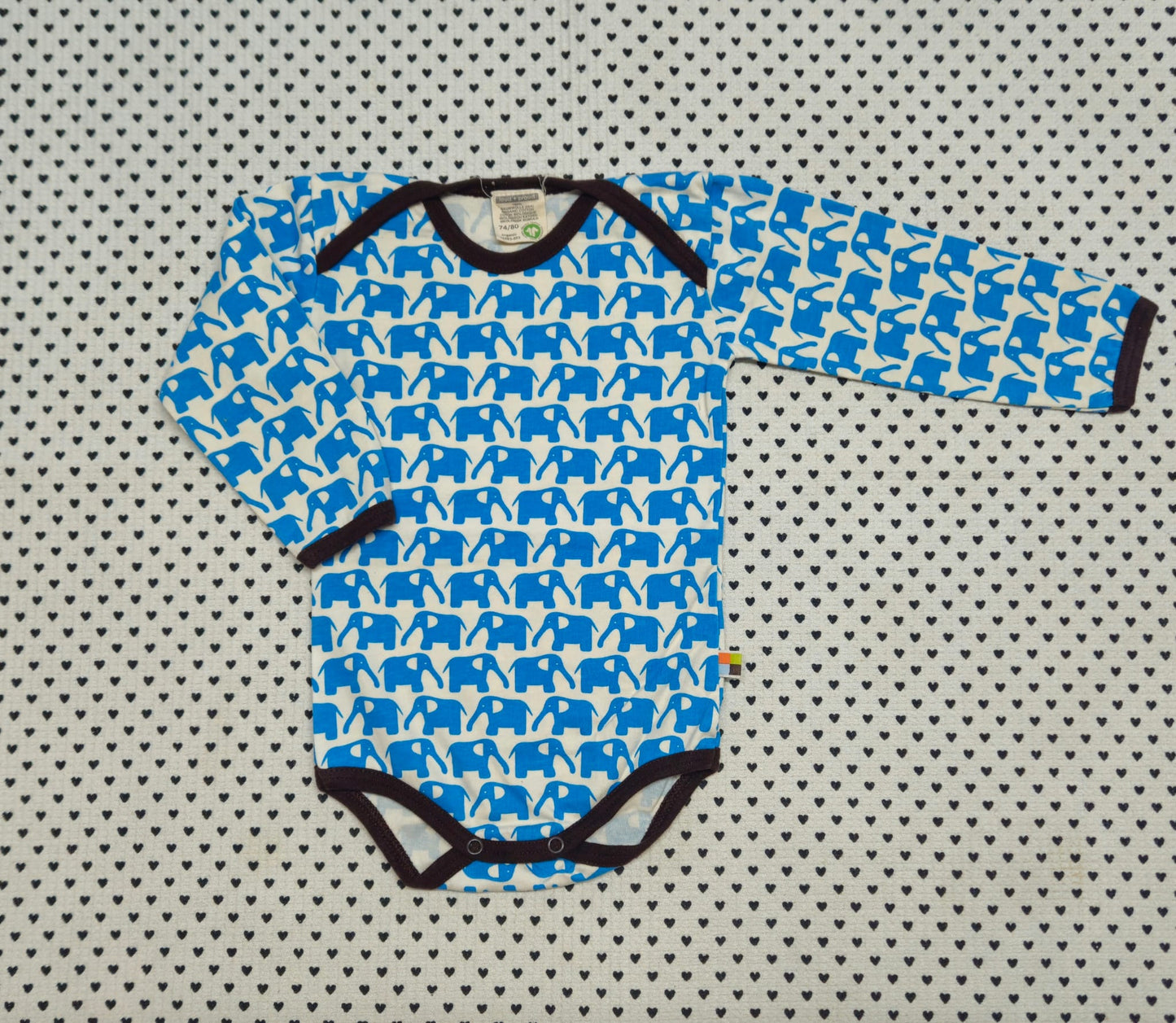 Minis Junge | Unisex | Body langarm (Loud + Proud), Gr. 74/80