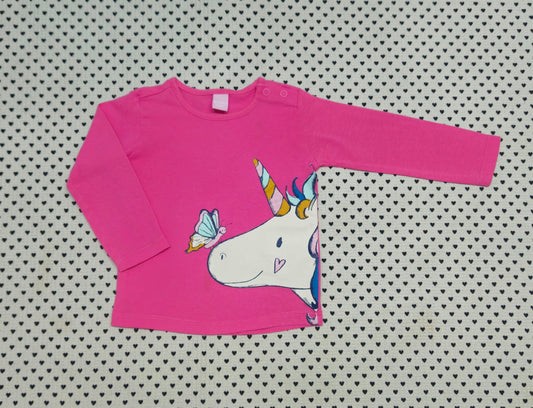 Minis Mädchen | Langarmshirt (Dopodopo), Gr. 74