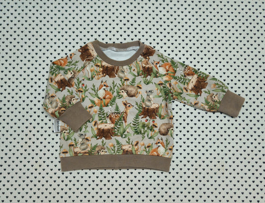 Minis Junge | Unisex | Pullover (Netti's Fadenwelt), Gr. 74