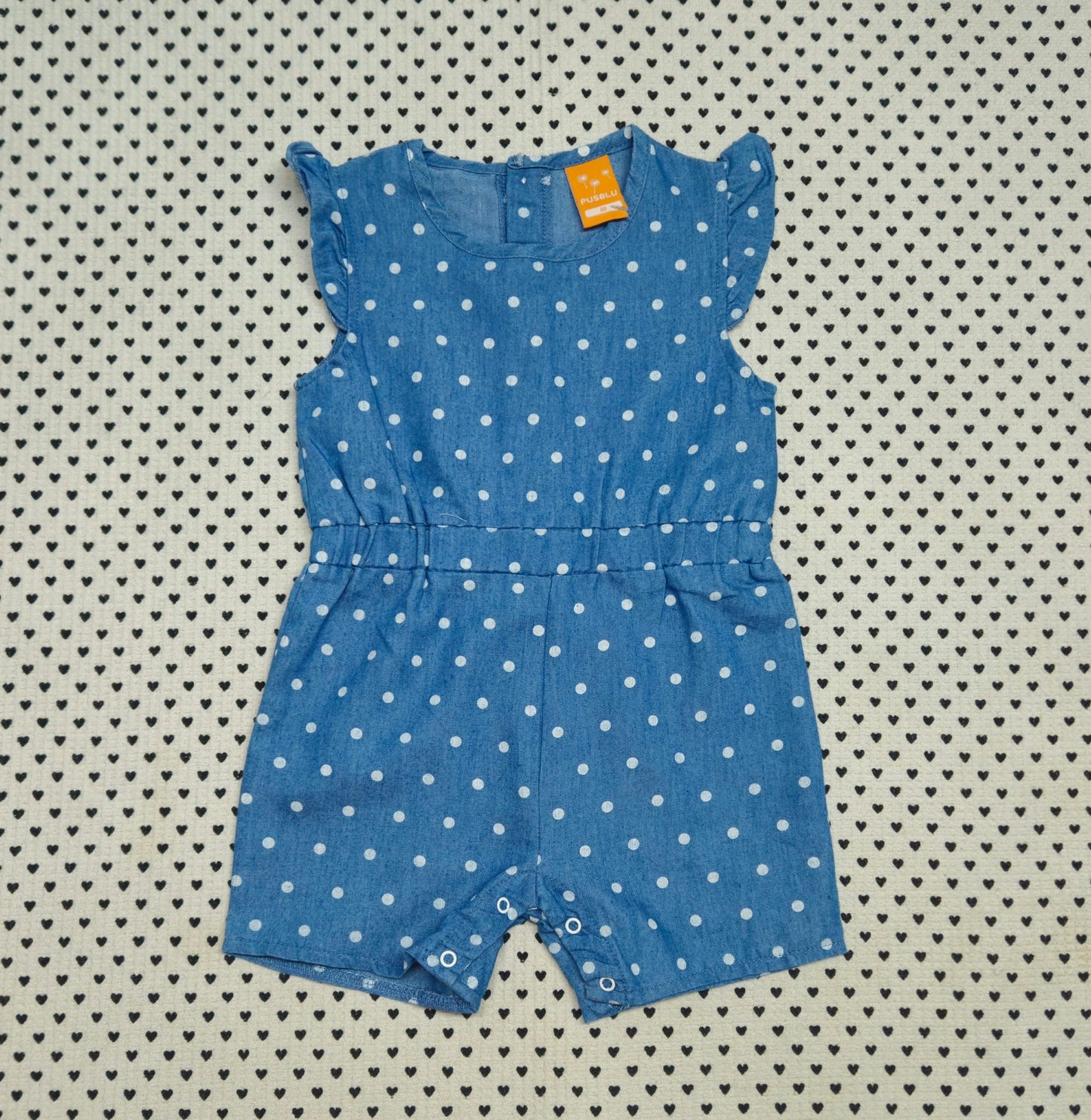 Minis Mädchen | Jumpsuit/Einteiler (Pusblu), Gr. 80