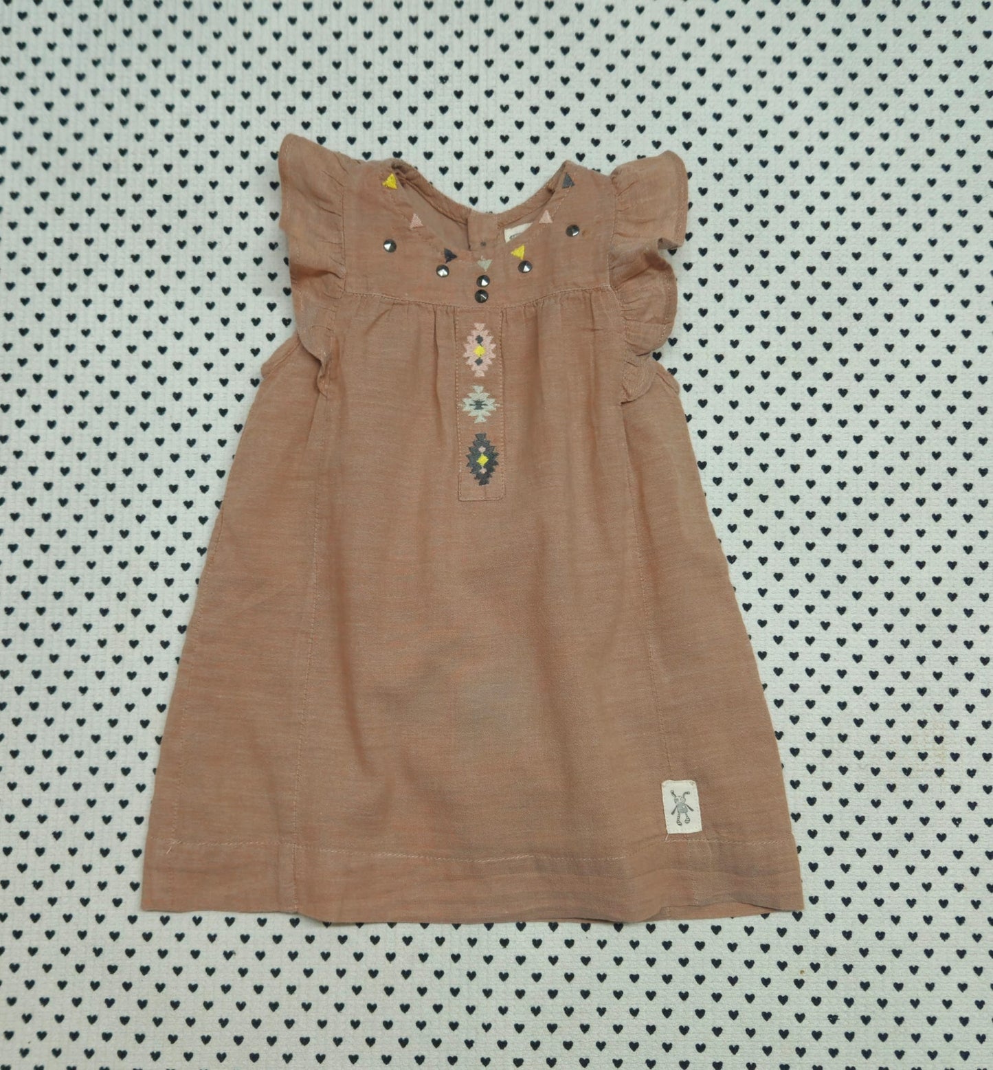 Minis Mädchen | Kleid von Small Rags, Gr. 80