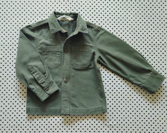 Kids | Junge | Unisex | Jeans-Hemd langarm von H&M, Gr. 98