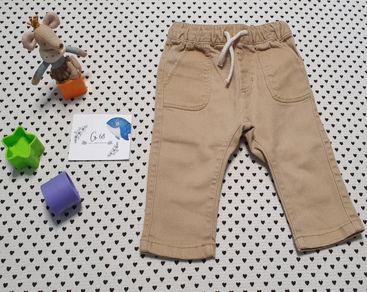 Minis Junge | Hose von H&M aus weichem Twill, Gr. 68