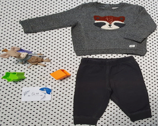 Minis Junge | Set: Pullover und Trainerhose, Gr. 68/74