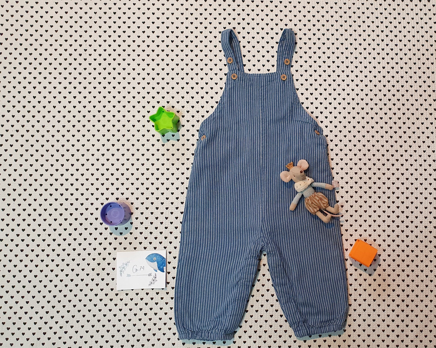 Minis Junge | Unisex | Latzhose von Smile Gr. 74