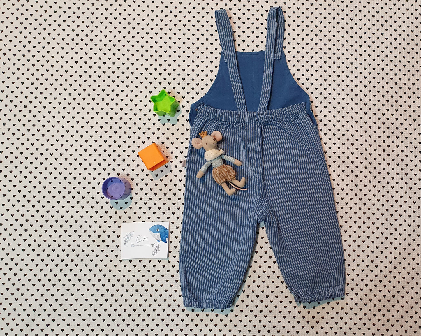 Minis Junge | Unisex | Latzhose von Smile Gr. 74