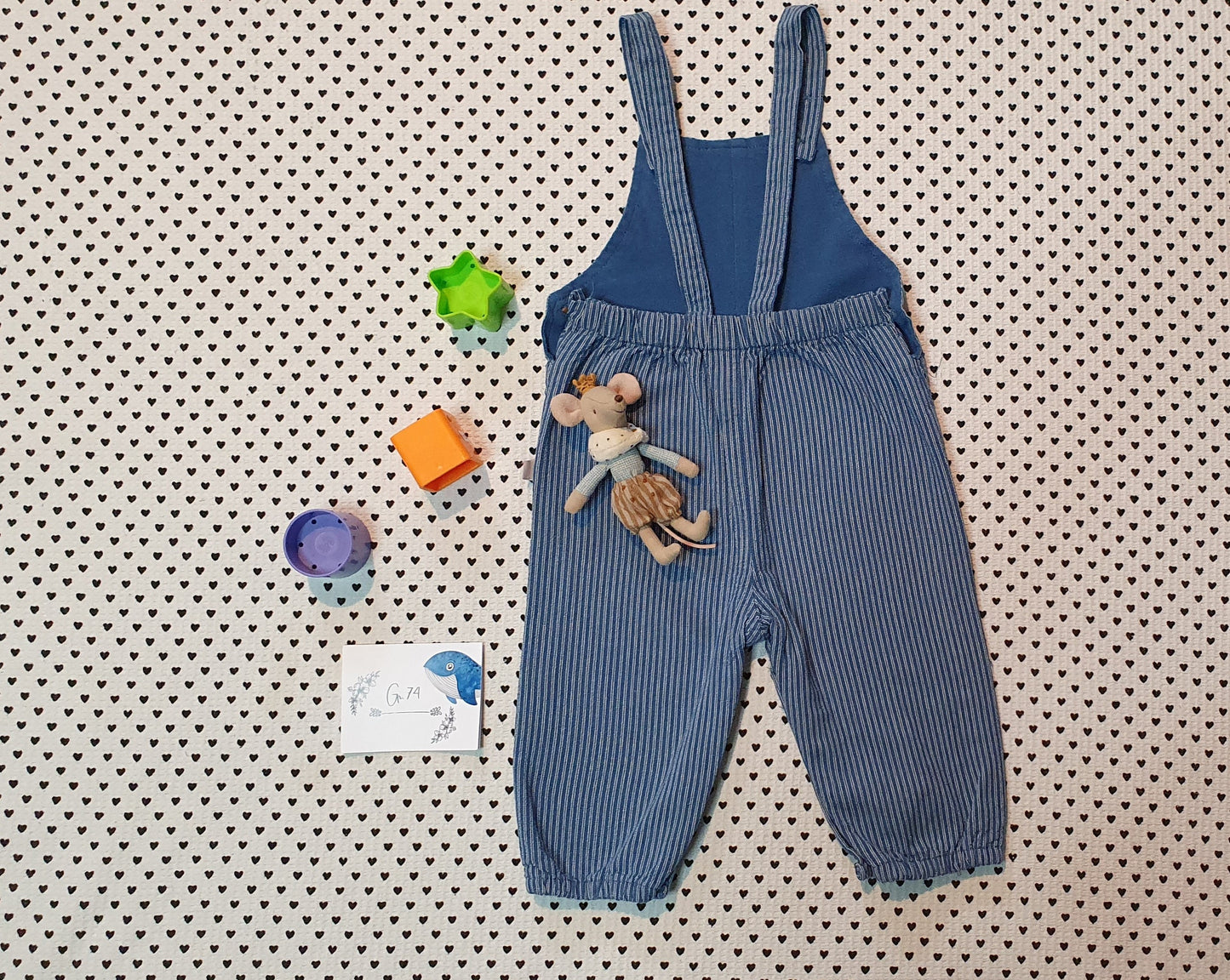Minis Junge | Unisex | Latzhose von Smile Gr. 74
