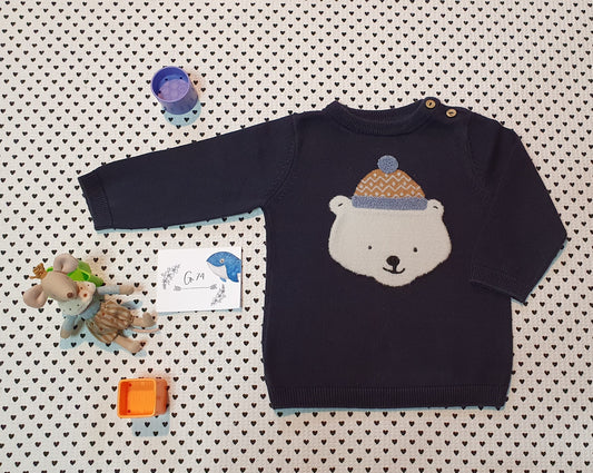 Minis Junge | Strickpullover von H&M, Gr. 74